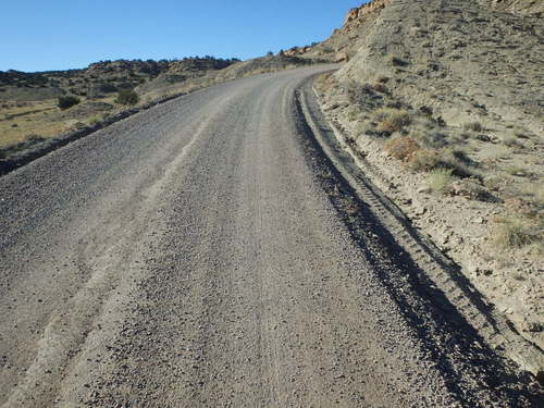 GDMBR: We rode about a mile to find a nice piece of earth to camp upon.